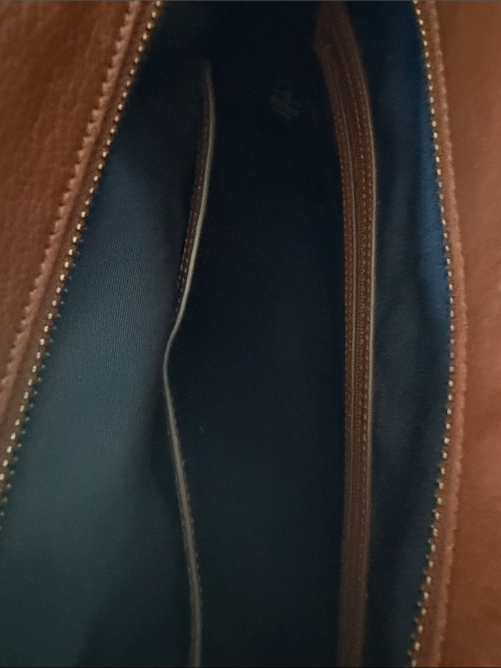 Cole Haan Brown Leather Satchel - Picture 5 of 5